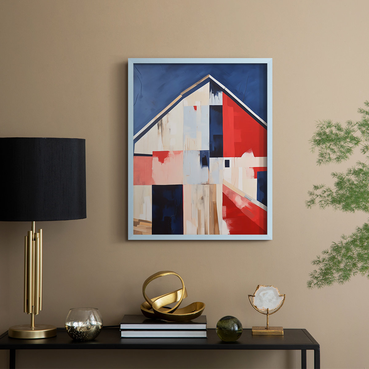 Winston Porter LANDSCAPES Series CXIX -Premium Framed Print -Ready